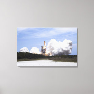 Impressão Em Tela O vaivém espacial Atlantis tira 27