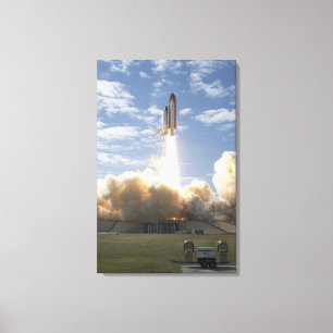 Impressão Em Tela O vaivém espacial Atlantis tira 3