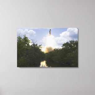 Impressão Em Tela O vaivém espacial Atlantis tira 3