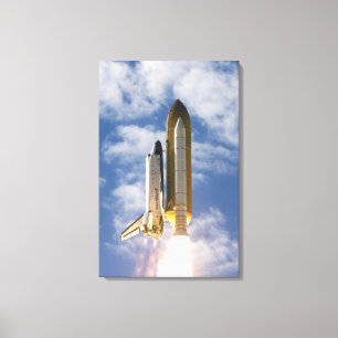 Impressão Em Tela O vaivém espacial Atlantis tira 6