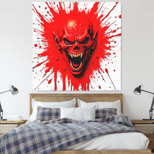 Impressão Em Tela O Vampiro Vingador