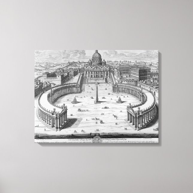 Impressão Em Tela O Vaticano, Roma (Frente)