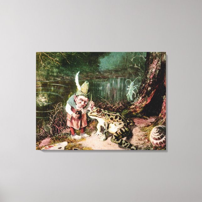 Impressão Em Tela O Velho Homem das Florestas (Frente)