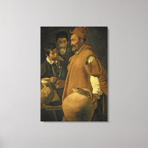 Impressão Em Tela O vendedor da água de Sevilha, c.1620 (óleo em