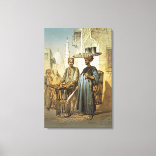 Impressão Em Tela O vendedor do chá, da "lembrança do Cairo", 1862