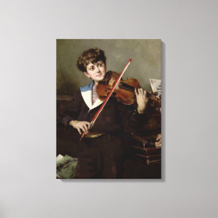 Impressão Em Tela O violinista