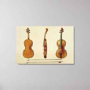 Impressão Em Tela O violino de Hellier feito por Antonio