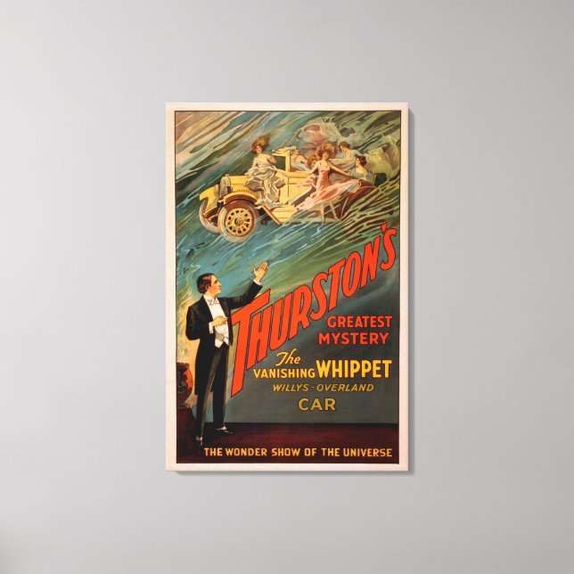 Impressão Em Tela O Whippet Willys-Overland de Thurston a desaparece (Frente)