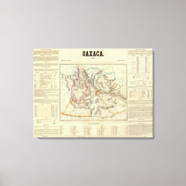 Impressão Em Tela Oaxaca, México (Frente)