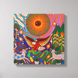 Impressão Em Tela Oaxaca México, México, México, Maia Tribal Art 