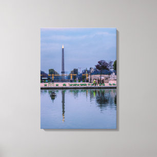 Impressão Em Tela Obelisco de Luxor Arte de Parede Paris