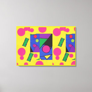 Impressão Em Tela Objeções de Arte