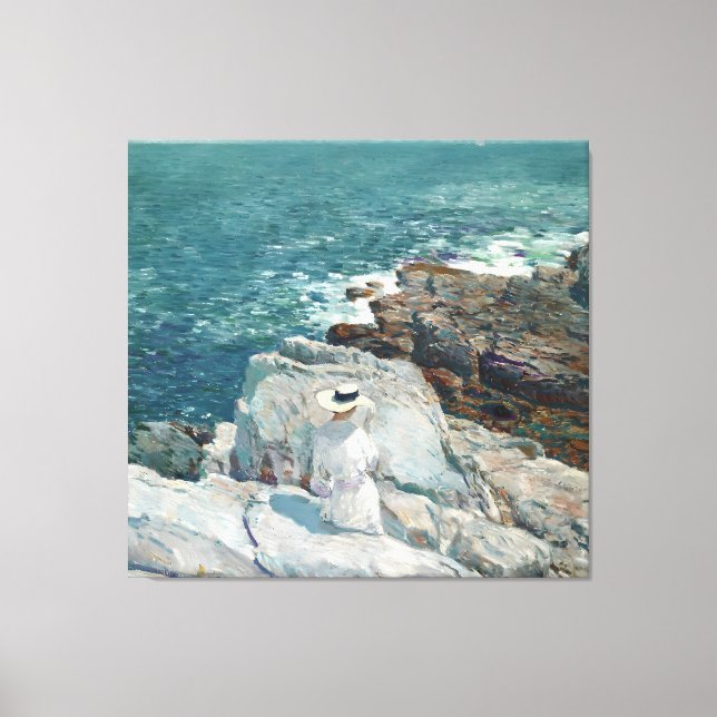 Impressão Em Tela obra de arte de Childe Hassam (Frente)