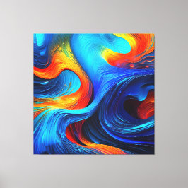 Impressão Em Tela Ocean Lava "Astralspan"
