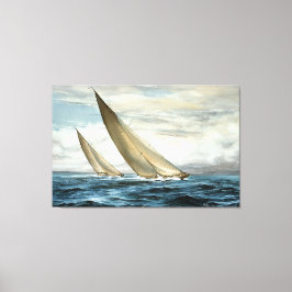 Impressão Em Tela Ocean Sailing Painting