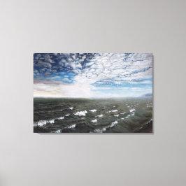 Impressão Em Tela Oceano Ártico: Tela Imprime Tamanho Padrão