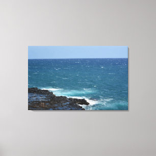 Impressão Em Tela Oceano em Kauai