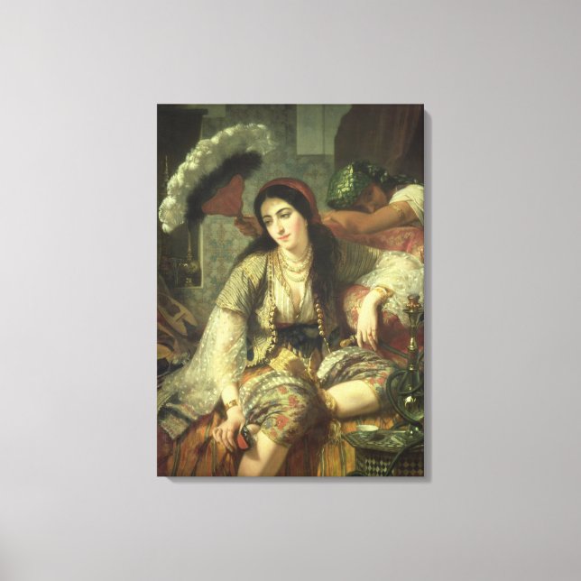 Impressão Em Tela Odalisque (Frente)