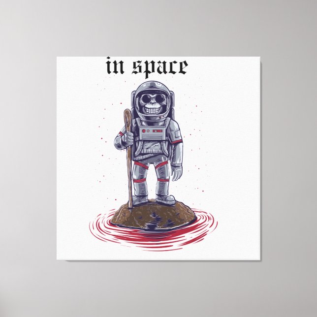 Impressão Em Tela Of space (Frente)