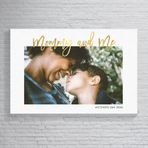 Impressão Em Tela Oferta de Dia de as mães de Fotografia de Script D