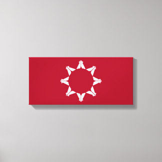 Impressão Em Tela Oglala Lakota Sioux Flag