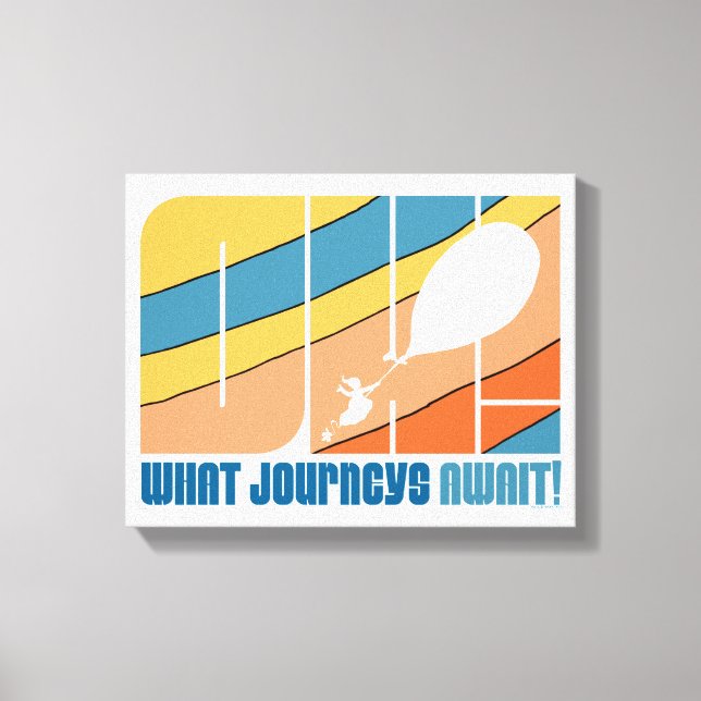 Impressão Em Tela Oh, Os Lugares Que Você Vai! "Que Viagens Esperam" (Frente)