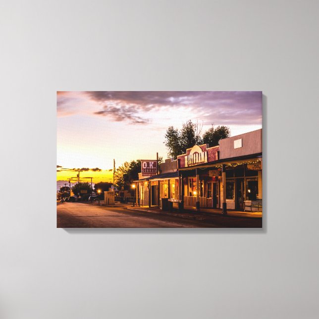 Impressão Em Tela OK Corral, Tombstone, Arizona (Frente)