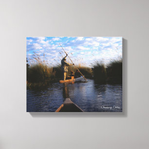 Impressão Em Tela Okavango Delta