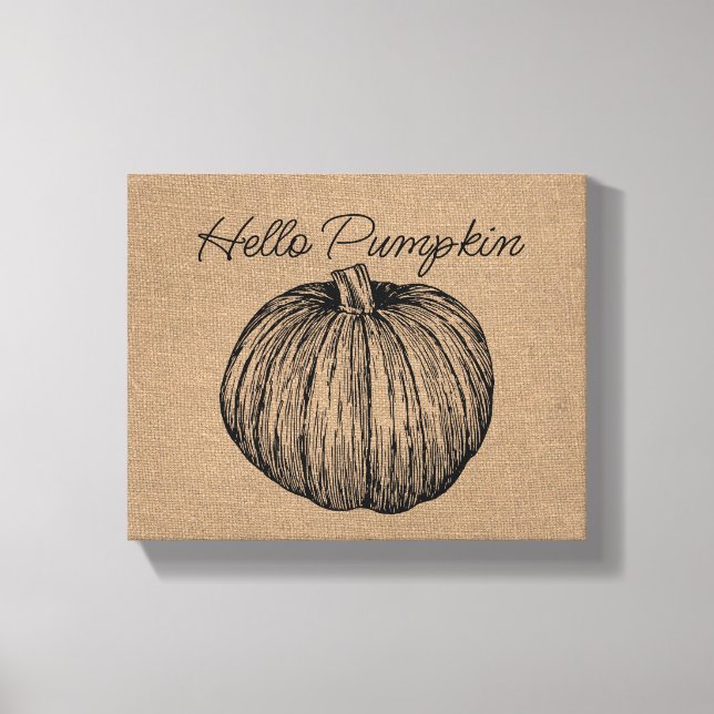 Impressão Em Tela Olá Pumpin (Frente)