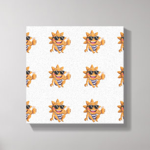 Impressão Em Tela Olá verão