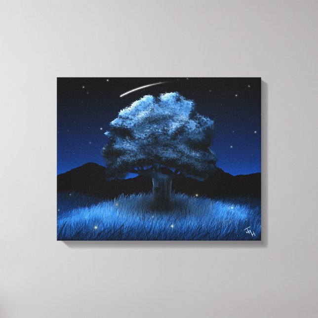 Impressão Em Tela Old Locust Hill (Frente)