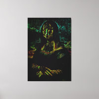 Óleo de Mona Lisa Assombrado