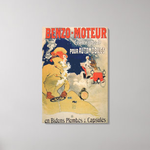 Impressão Em Tela Óleo de motor "benzo-Moteur" Especi da propaganda