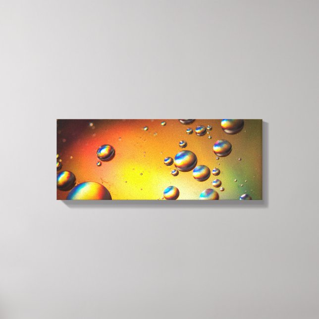 Impressão Em Tela Óleo na água (Frente)