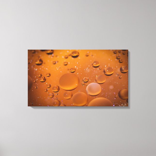 Impressão Em Tela Óleo na água (Frente)