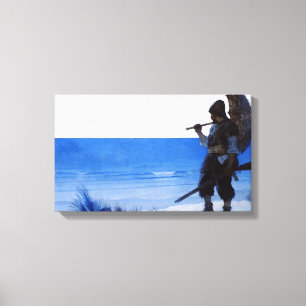 Impressão Em Tela Olhando para fora