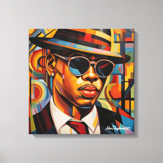 Impressão Em Tela Olhos Ocultos