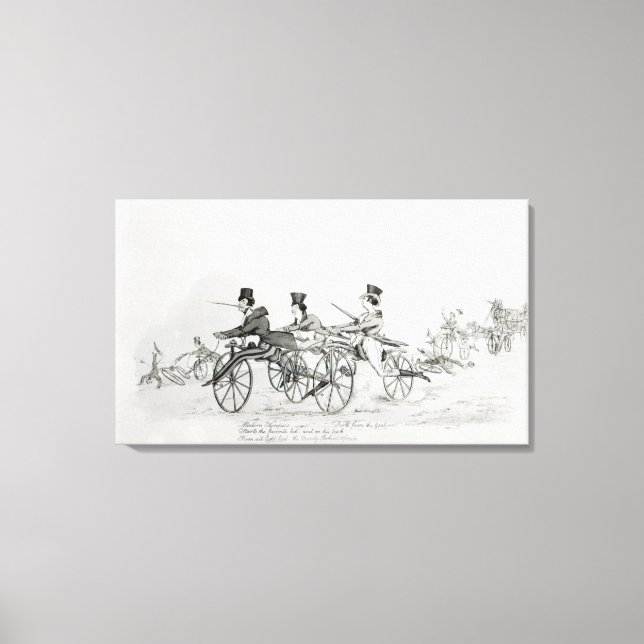 Impressão Em Tela Olimpiadas moderna, c.1820 (Frente)