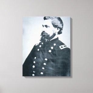 Impressão Em Tela Oliver Otis Howard (foto de b/w)