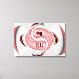 Impressão Em Tela OMG! ilu