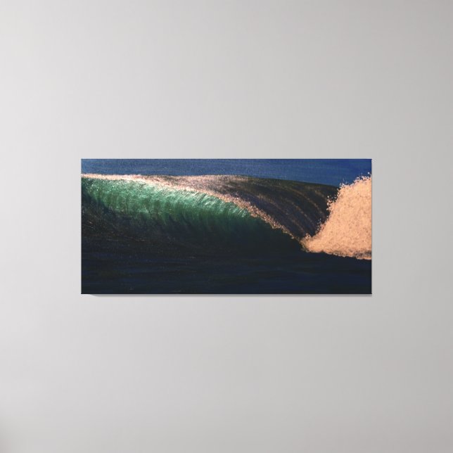 Impressão Em Tela Onda Sundowner (Frente)