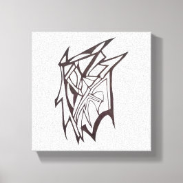 Impressão Em Tela Onda Viva Abstrata
