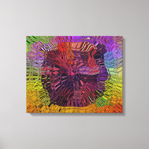 Impressão Em Tela Ondas Radiantes