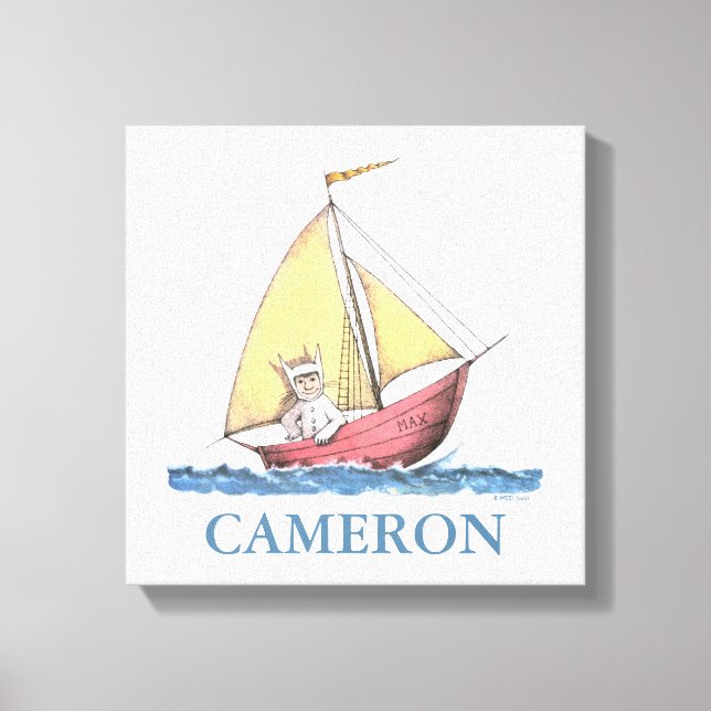 Impressão Em Tela Onde estão as coisas selvagens | Máx. de navegação (Frente)