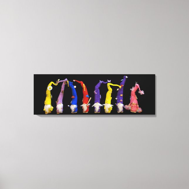 Impressão Em Tela Onde vivem os gnomos (Frente)