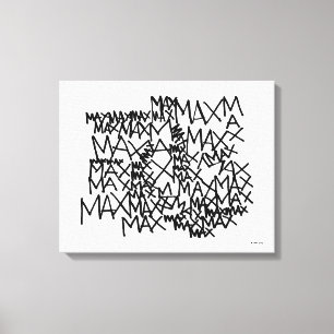 Impressão Em Tela Onde Vivem os Monstros   Max Repete