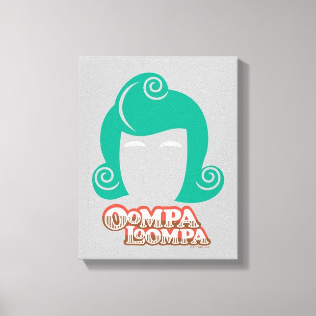 Impressão Em Tela Oompa Loompa Hair Graphic (Frente)