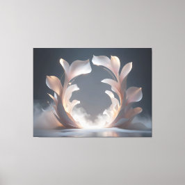 Impressão Em Tela Opening Petal Portal