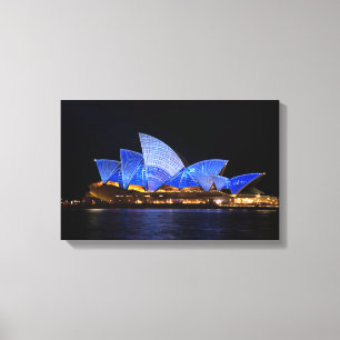 Impressão Em Tela Opera House, Sydney Austrália