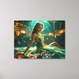 IMPRESSÃO EM TELA OPERA - I LOVE OPERA